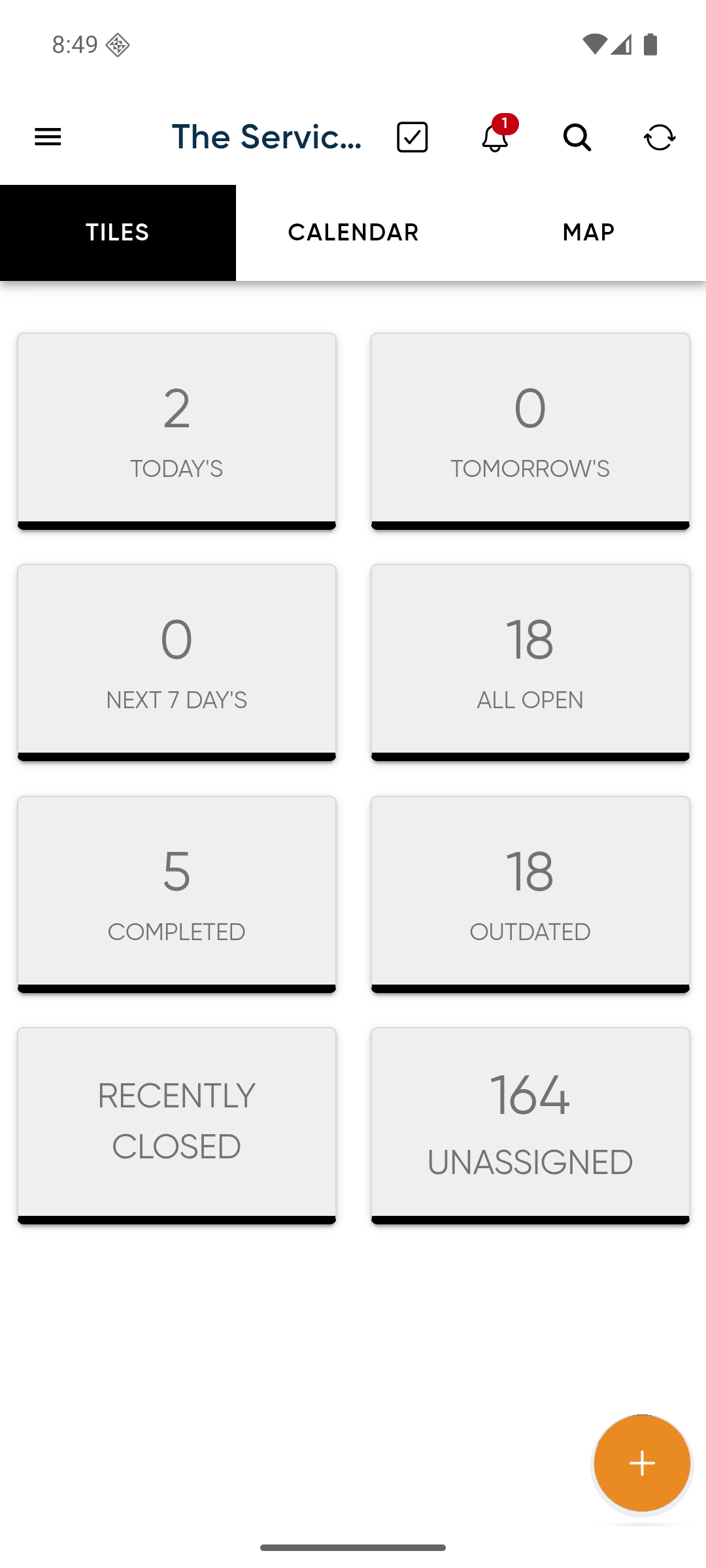 Field Promax Plus app screen
